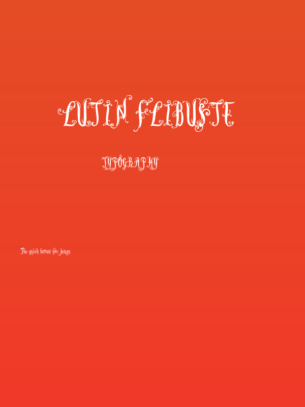 Lutin Flibuste Poster