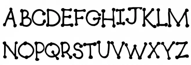 Luv Country Art Font UPPERCASE