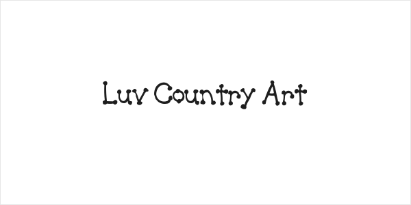 Luv Country Art Logo