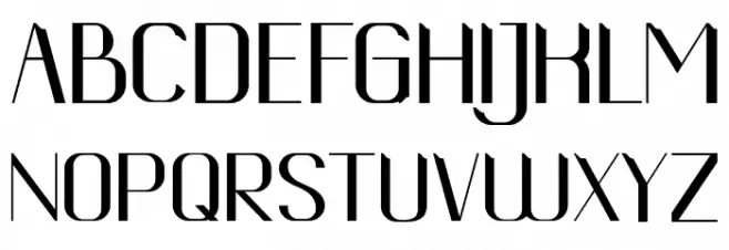 Luvenia Sans Serif خط أحرف كبيرة