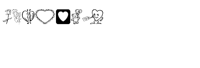 Luvya Babe Font LOWERCASE