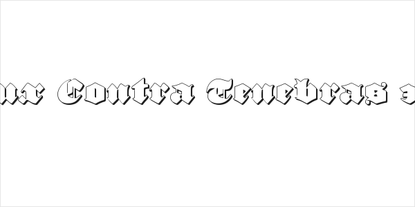 Lux Contra Tenebras 3D Logo