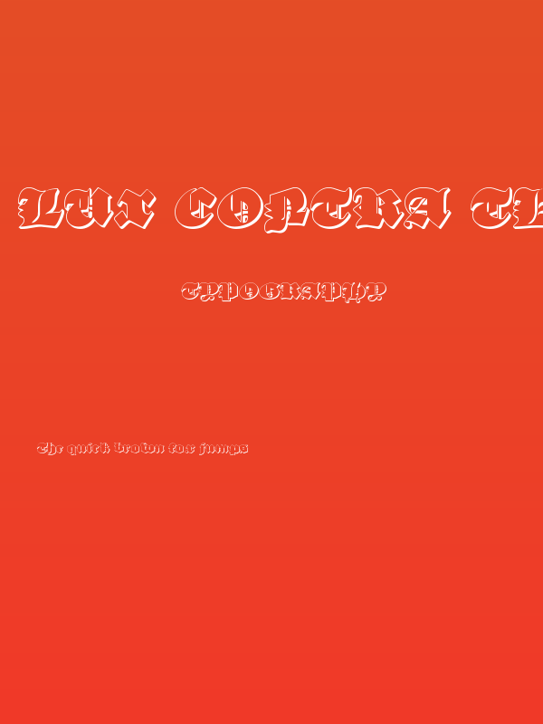 Lux Contra Tenebras 3D Poster