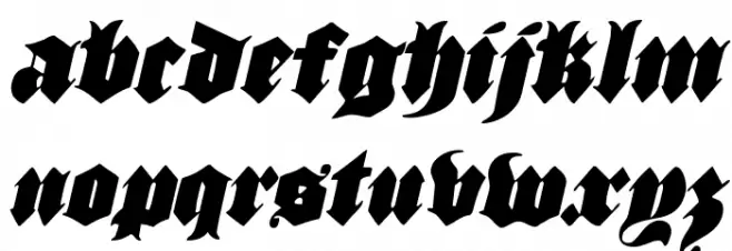 Lux Contra Tenebras Condensed Italic Fuentes MINÚSCULAS