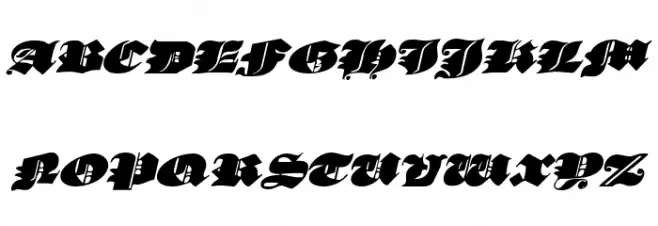 Lux Contra Tenebras Expanded Italic Fonte MAIÚSCULAS