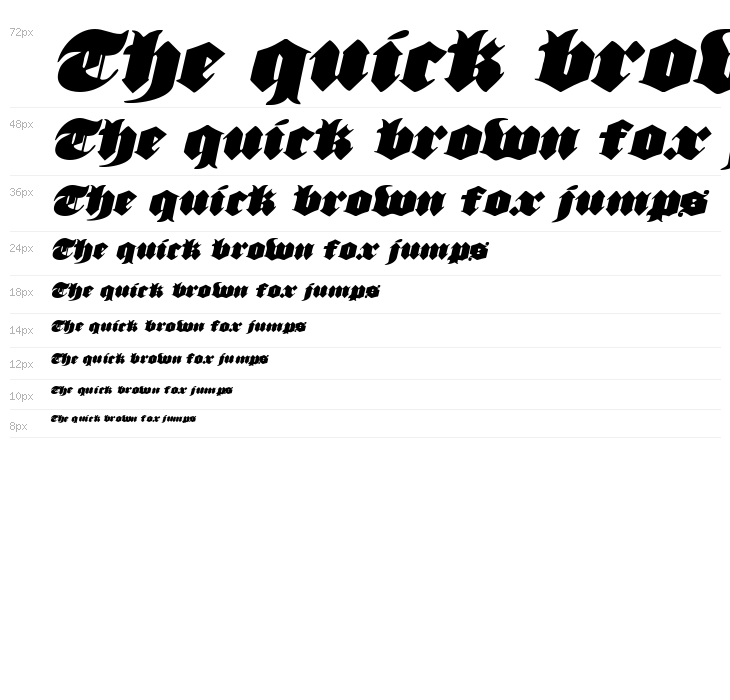 Lux Contra Tenebras Italic Waterfall