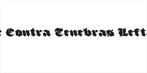 Lux Contra Tenebras Leftalic Logo