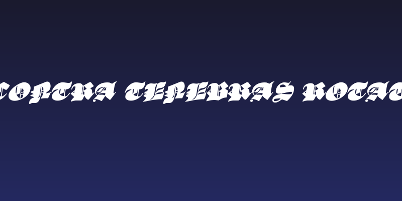 Lux Contra Tenebras Rotatalic Social Header