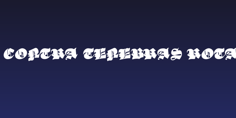 Lux Contra Tenebras Rotated Social Header