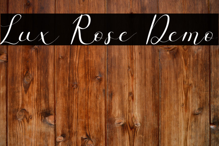 Lux Rose Demo Example 1