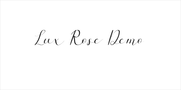 Lux Rose Demo Logo