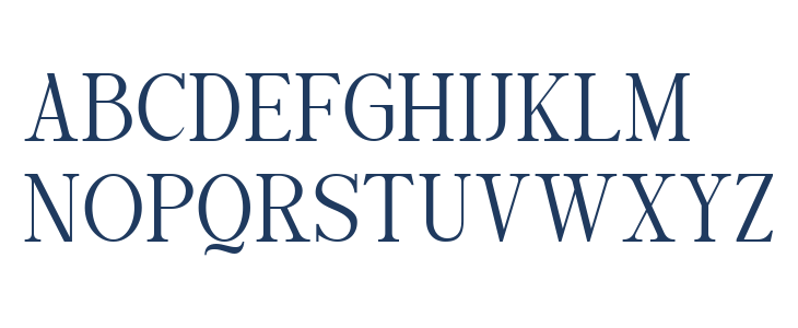 Luxeline DEMO Regular Uppercase