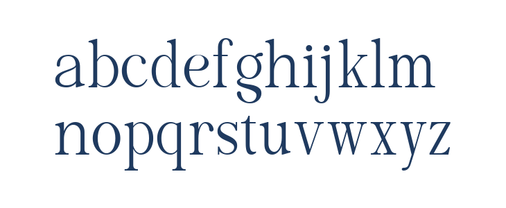 Luxeline DEMO Regular Lowercase