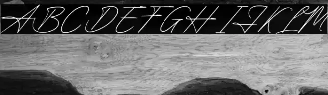 Luxembourg Signature Font examples