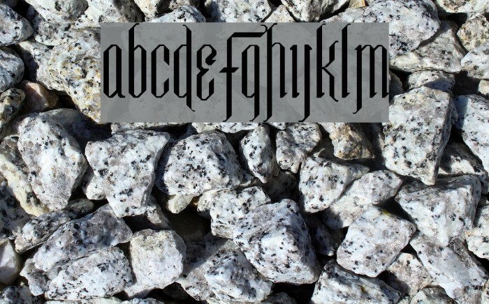 Luxembourg Font examples
