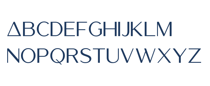 Luxerie Display Lowercase