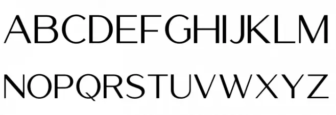 Luxerie Font Litere mici