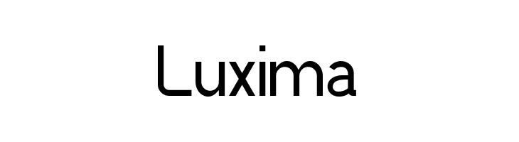 Luxima  Frei Schriftart Herunterladen