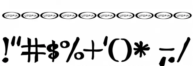 Luxo Font OTHER CHARS