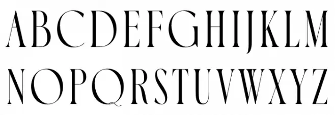 Luxoorea Schriftart Groß