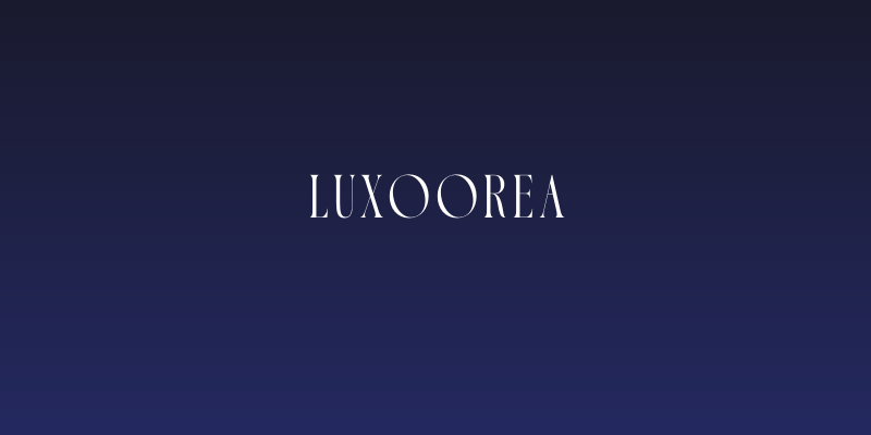 Luxoorea Social Header