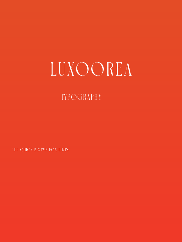 Luxoorea Poster