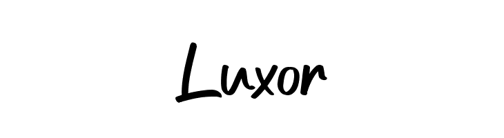Luxor  नि: शुल्क फ़ॉन्ट्स डाउनलोड