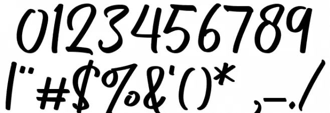 Luxor Font OTHER CHARS