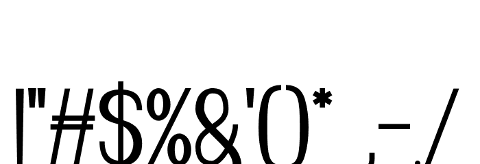 Luxuria Demo Font OTHER CHARS