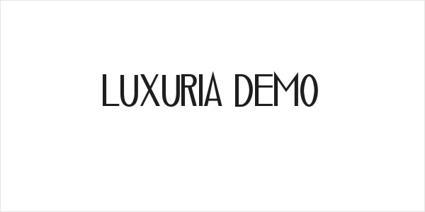 Luxuria Demo Logo