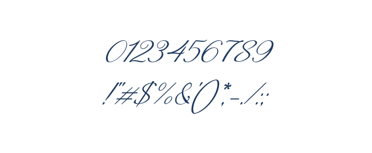 Luxuriougenics Regular Other Characters