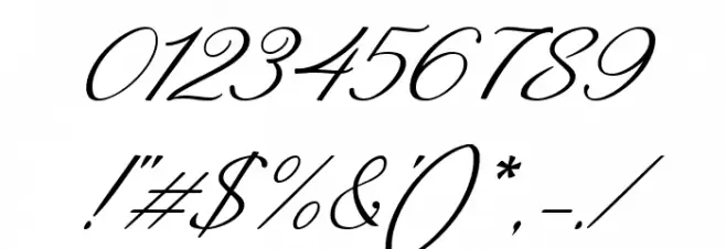 Luxuriougenics Regular Font OTHER CHARS