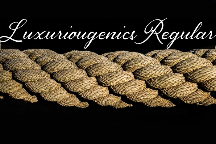 Luxuriougenics Regular Example 2