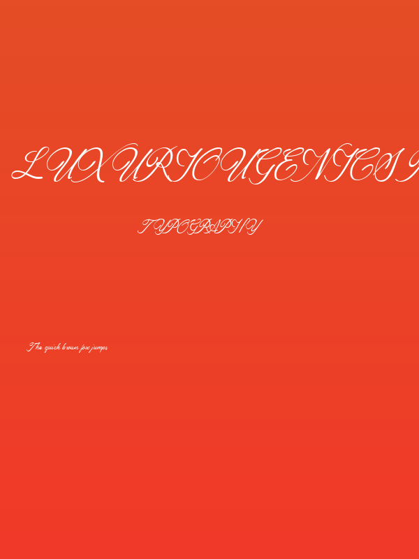 Luxuriougenics Regular Poster