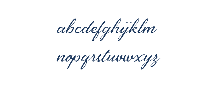 Luxuriougenics Regular Lowercase
