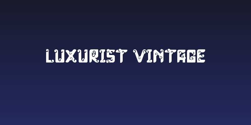 Luxurist Vintage Social Header