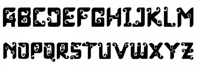 Luxurist Vintage Schriftart Groß