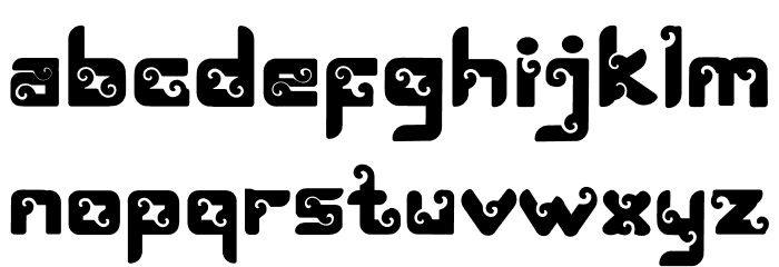 Luxurist Vintage Font LOWERCASE