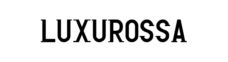 Luxurossa  नि: शुल्क फ़ॉन्ट्स डाउनलोड