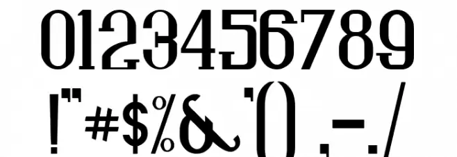 Luxurossa Font OTHER CHARS