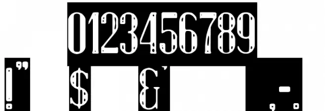 Luxury & Decadence Font OTHER CHARS