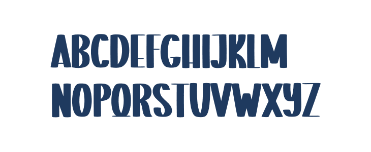 Luxury House Uppercase