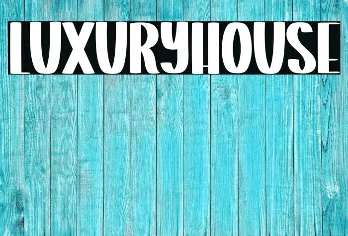 Luxury House Example 2