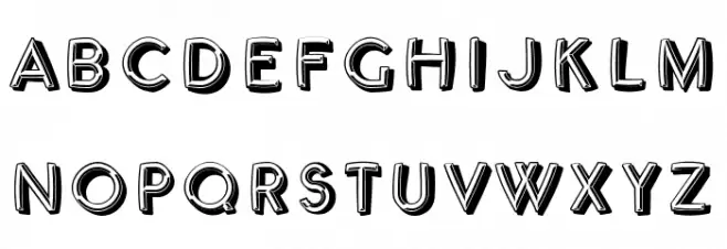 Luxury Regular Schriftart Groß