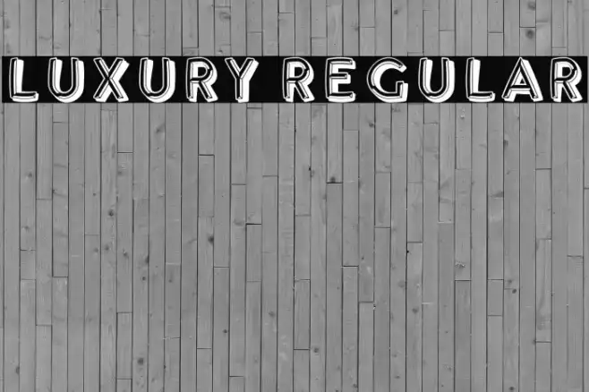 Luxury Regular Example 1