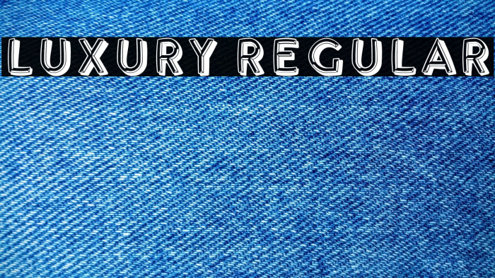 Luxury Regular Example 2