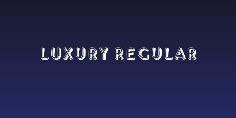 Luxury Regular Social Header