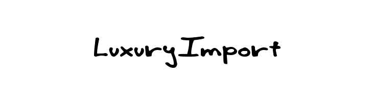 LuxuryImport  नि: शुल्क फ़ॉन्ट्स डाउनलोड