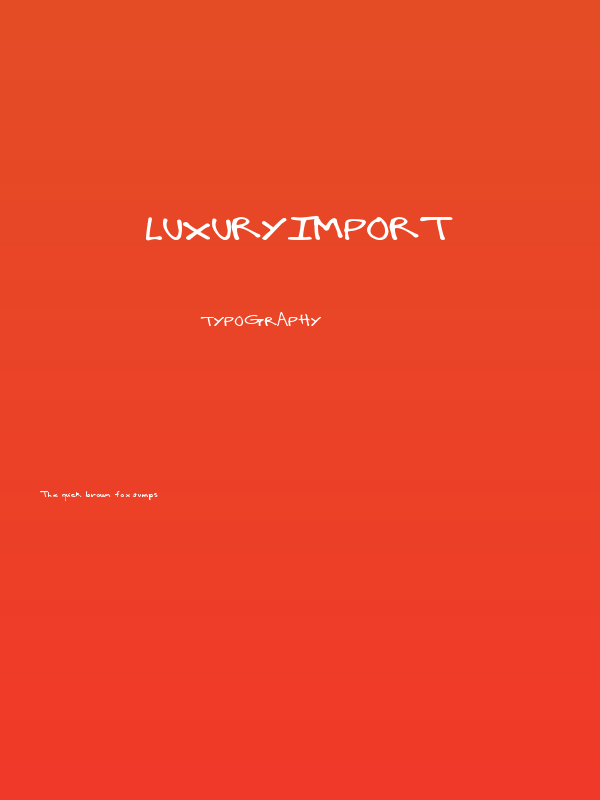 LuxuryImport Poster