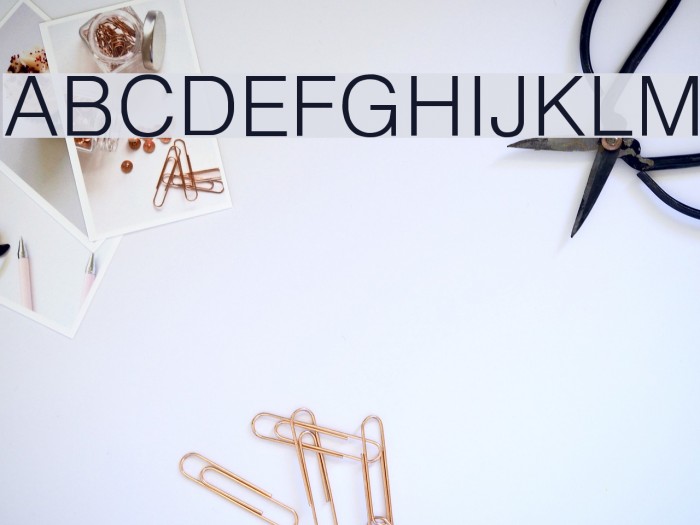 Luzern Font examples